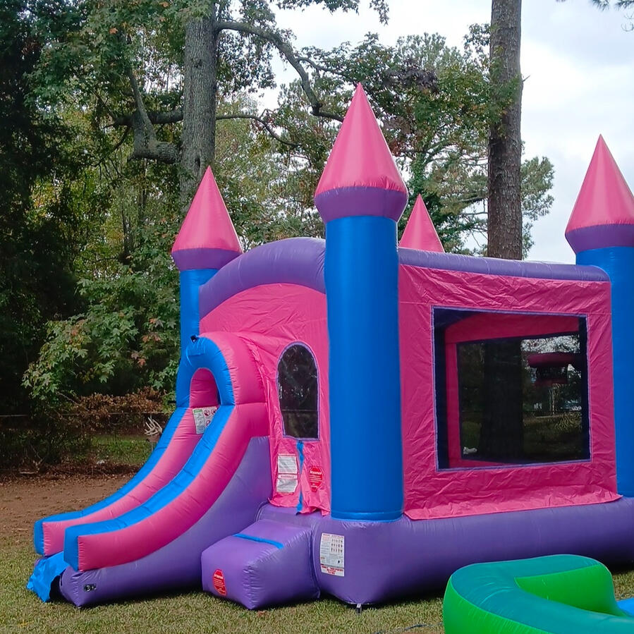 Pink Bounce House